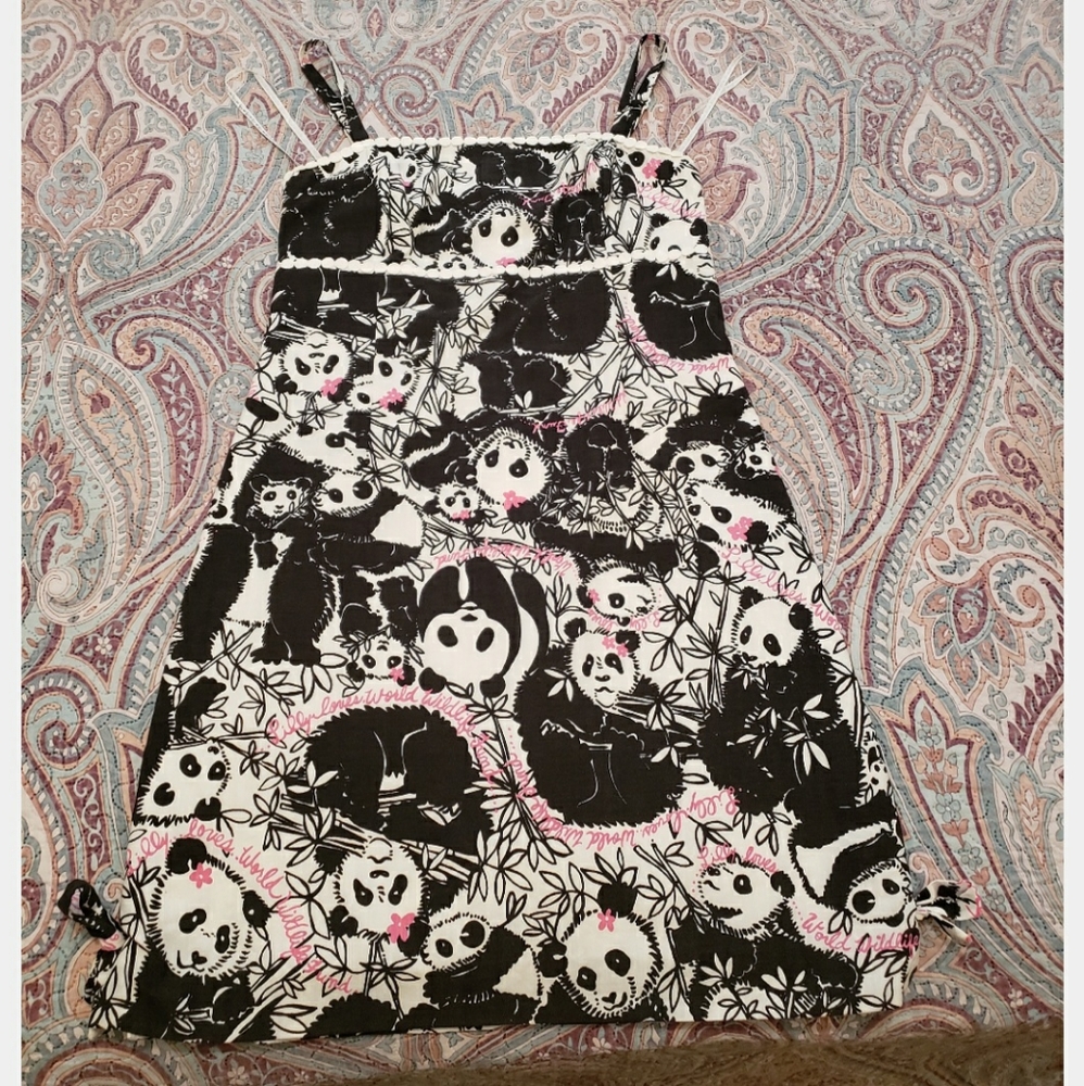 💕🐼 EUC Pandamonium shift dress. Size 10